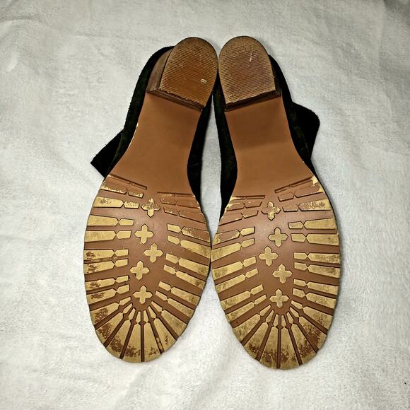 Crown Vintage Darcie Olive Ankle Boot Womens Sz 8M Soft Leather Boho Classic - Picture 11 of 11